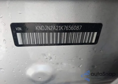 2019 Kia Soul из США, поврежденный, VIN KNDJN2A21K7656087